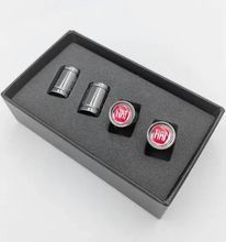 Захисні ковпачки на ніпеля Sport FIAT 4 шт чорні
