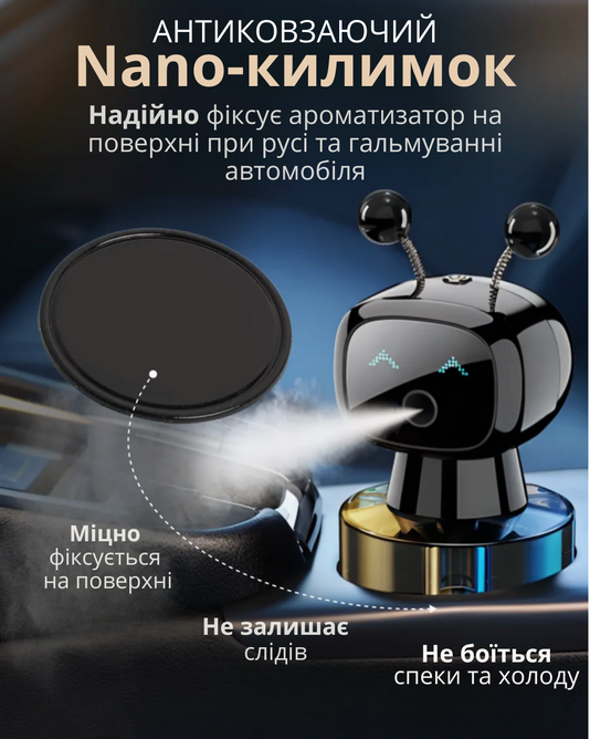 Автомобільний ароматизатор Робот-жучок