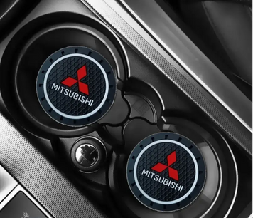 Антиковзаючий килимок в підстаканники MITSUBISHI(2шт)
