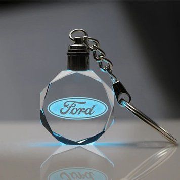 Led брелок кристал з підсвічуванням FORD