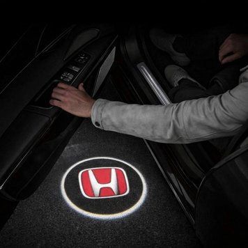 Підсвічування дверей з логотипом HONDA 2шт