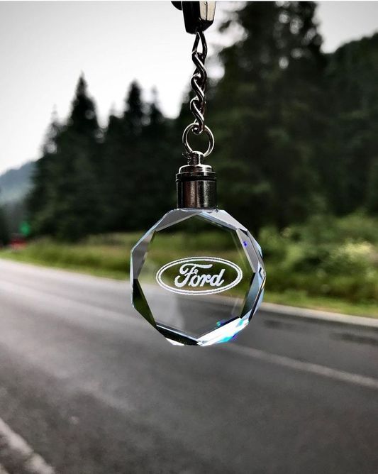Led брелок кристал з підсвічуванням FORD