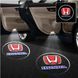 Подсветка дверей с логотипом HONDA 2шт