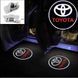 Штатная HD Подсветка дверей с логотипом TOYOTA