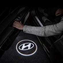 Підсвічування дверей з логотипом HYUNDAI 2шт
