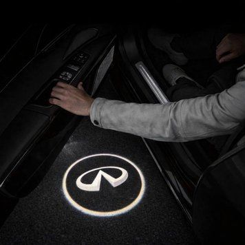 Підсвічування дверей з логотипом INFINITI 2шт