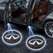 Підсвічування дверей з логотипом INFINITI 2шт