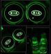 Подсветка подстаканника с логотипом автомобиля KIA 2шт