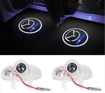 Штатна HD Підсвітка дверей з логотипом MAZDA