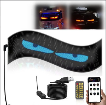 Гнучкий екран LED Matrix Panel APP wifi rgb 192mm 898mm