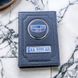 Кожаная обложка для автодокументов GEELY с логотимом и гос.номером авто