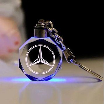 Led брелок кристал з підсвічуванням MERCEDES-BENZ