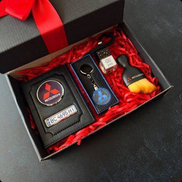 Подарочный набор для автовладельцев авто MITSUBISHI