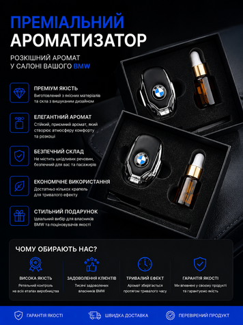 Премиальный ароматизатор с логотипом BMW