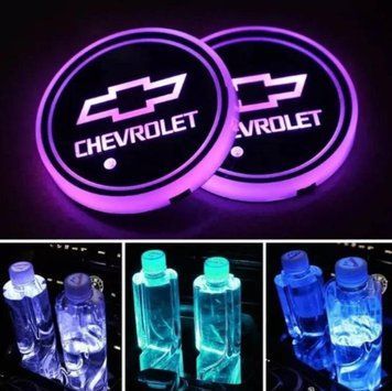 Подсветка подстаканника с логотипом автомобиля СHEVROLET