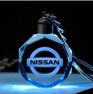 Led брелок кристалл с подсветкой NISSAN