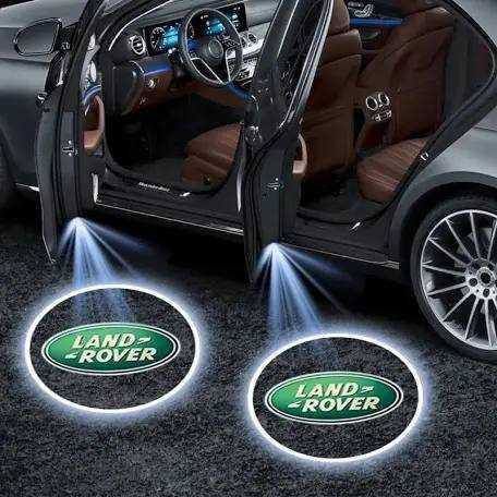 Подсветка дверей с логотипом LAND-ROVER 2шт