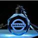 Led брелок кристал з підсвічуванням NISSAN