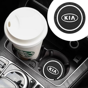 Антиковзаючий килимок в підстаканики KIA(2 шт)