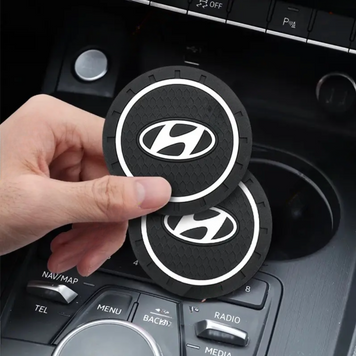 Антиковзаючий килимок в підстаканики HYUNDAI(2 шт)