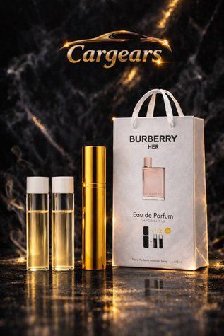Burberry Her Burberry edp 3x15ml парфюм мини в подарочной упаковке