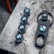 Защитные колпачки на ниппеля BMW + брелок (чорні)