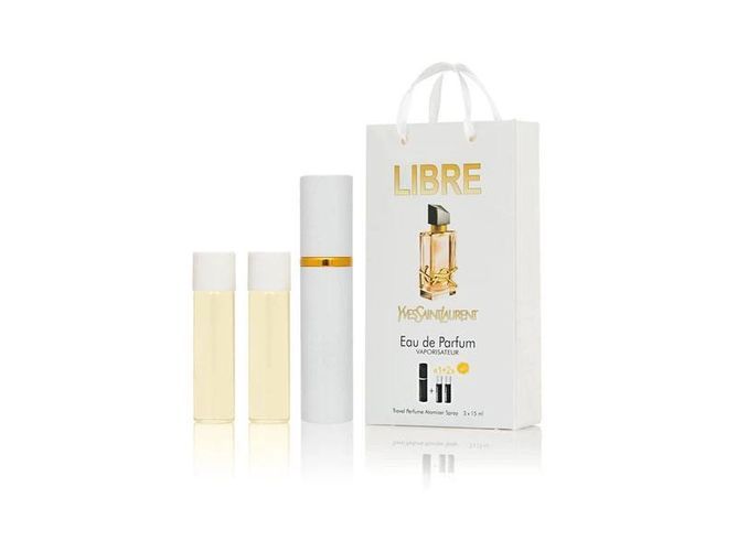 Yves Saint Laurent Libre edp 3x15ml парфюм мини в подарочной упаковке