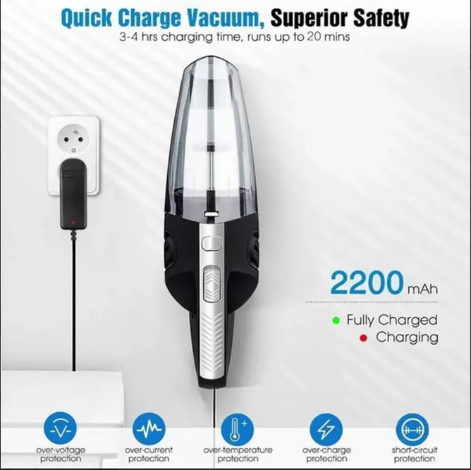 Автомобільний пилосос VACCUM CLEANER E-6 XL-830