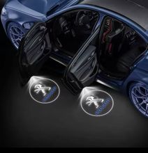 Підсвічування дверей з логотипом PEUGEOT 2шт