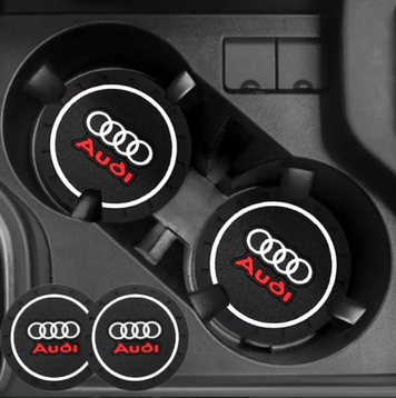 Антиковзаючий килимок в підстаканики AUDI(2 шт)