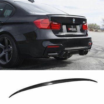 Спойлер на BMW (БМВ) 3 series (F30) 2011-2018 M3 Style - чорний глянець