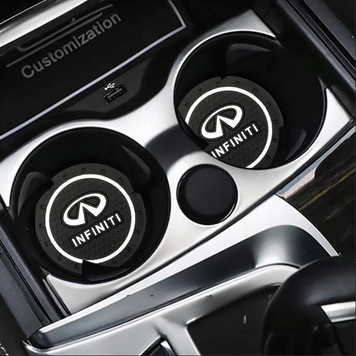 Антиковзаючий килимок в підстаканики INFINITI(2шт)