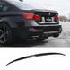 Спойлер на BMW (БМВ) 3 series (F30) 2011-2018 M3 Style - черный глянец