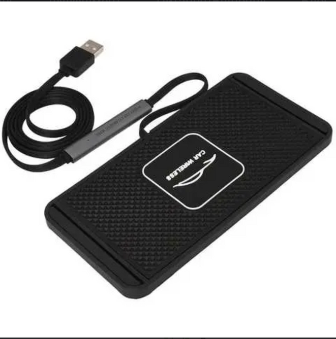 Силіконовий килимок в авто зі швидкою бездротовою зарядкою Car Wireless Pad C1 15W