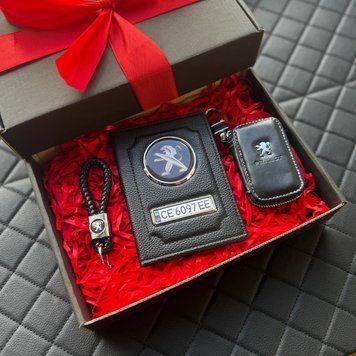 Подарунковий набір 3в1 для власників PEUGEOT