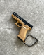 Брелок-пістолет Glock 17, койот