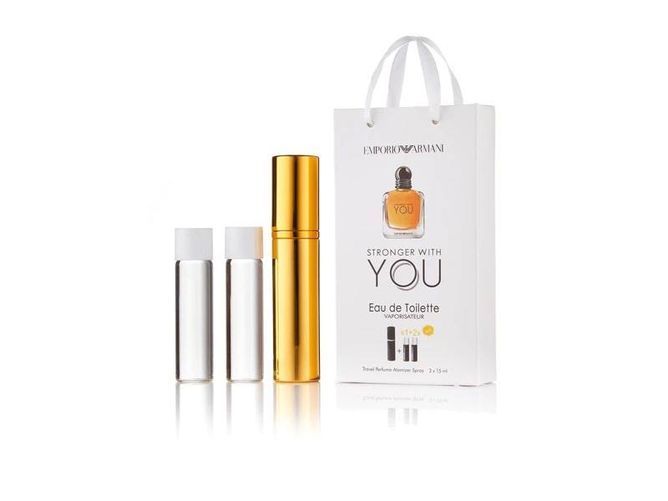Armani Stronger With You Edp 3x15ml в подарочной упаковке