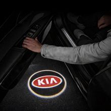 Підсвічування дверей з логотипом KIA 2шт