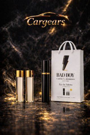 Carolina Herrera Bad Boy edt 3х15мл подарочной упаковке с запасками