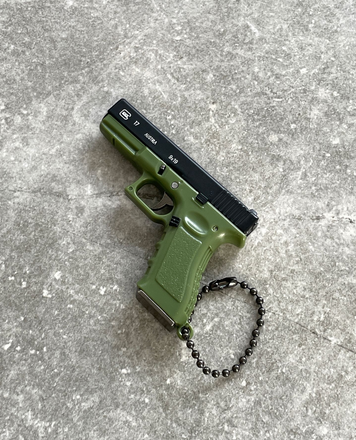 Брелок-пістолет Glock 17, олива