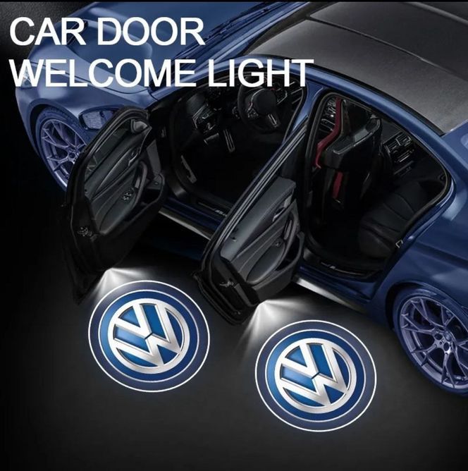 Підсвічування дверей з логотипом VOLKSWAGEN 2шт