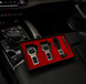 Подарочный набор AUDI заглушки ремней безопасности + кожаный брелок для ключей