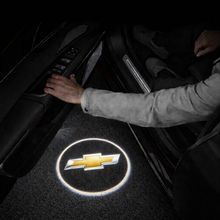 Підсвічування дверей з логотипом CHEVROLET 2шт