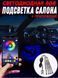 Автомобільне Bluetooth різнокольорове підсвічування салону автомобіля RGB