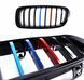 Решетка ноздри радиатора BMW (БМВ) 3 series (F30, F31) 2012-2019 Черный глянец M-color