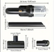 Автомобільний бездротовий пилосос Car vacuum cleaner AND XL-1452