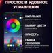 Автомобільне Bluetooth різнокольорове підсвічування салону автомобіля RGB