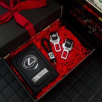 Подарунковий набір 3в1 для власників LEXUS
