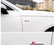 Металевий шильдик Audi S line &mdash; для бокової частини кузова