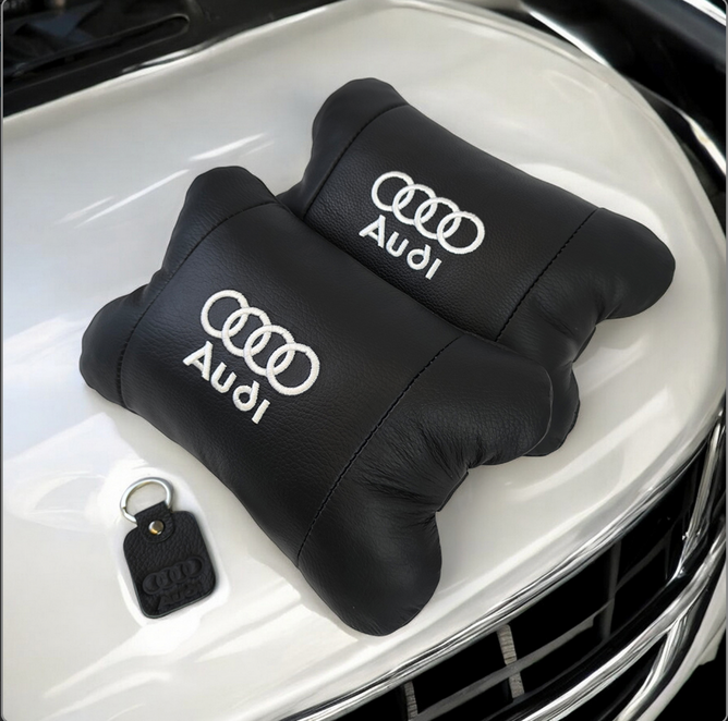 Набір автоподушки 2шт на підголовник Audi